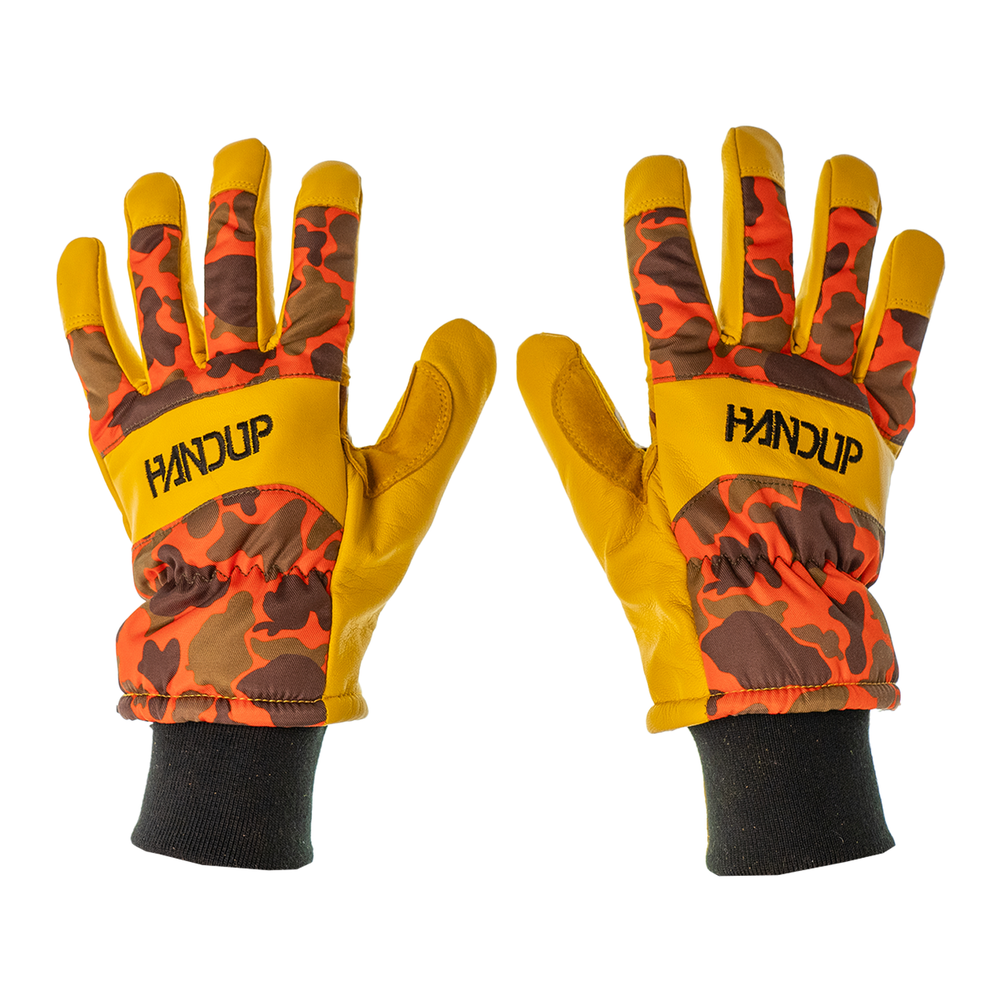 ColdEST Weather Gloves - Orange Camo