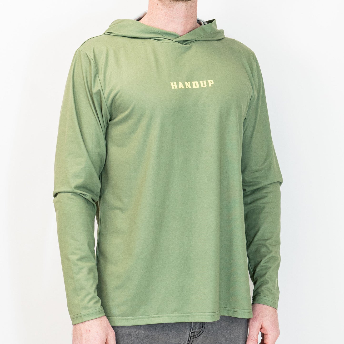 Handup Sun Hoodie - Moss Green