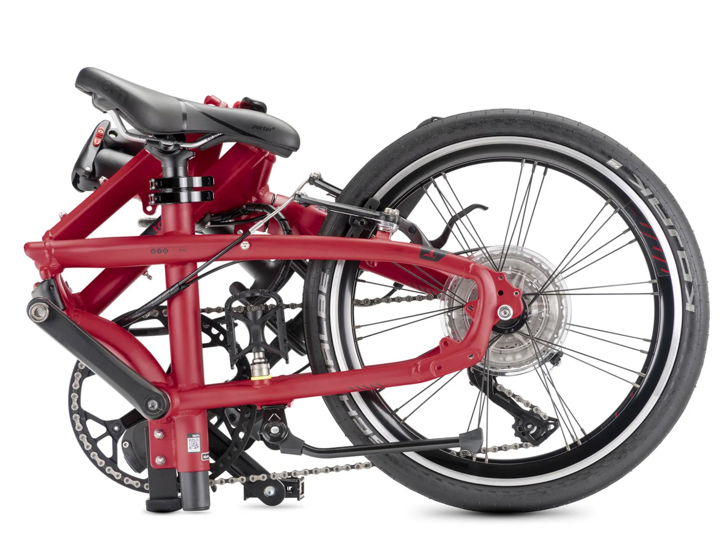 Tern BYB P10 Ultra compact bike Shown folded