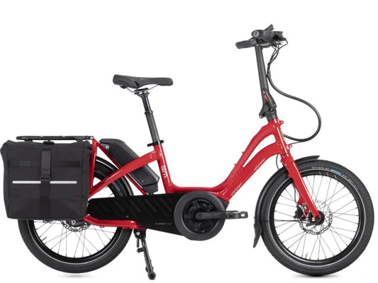 Tern Cargo Hold 28 Panniers installed on bike