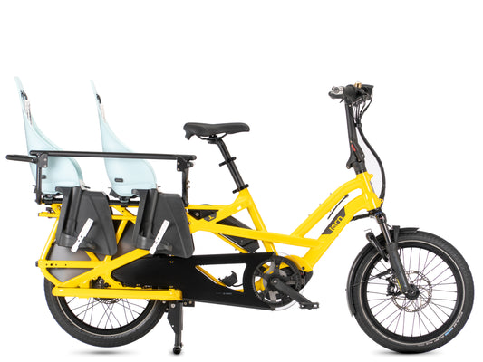 Tern Clubhouse Passenger Cargo Accessory Shown with Child Seats Installed