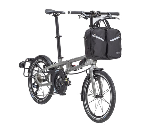 Tern HQ Bag installed on front of bike
