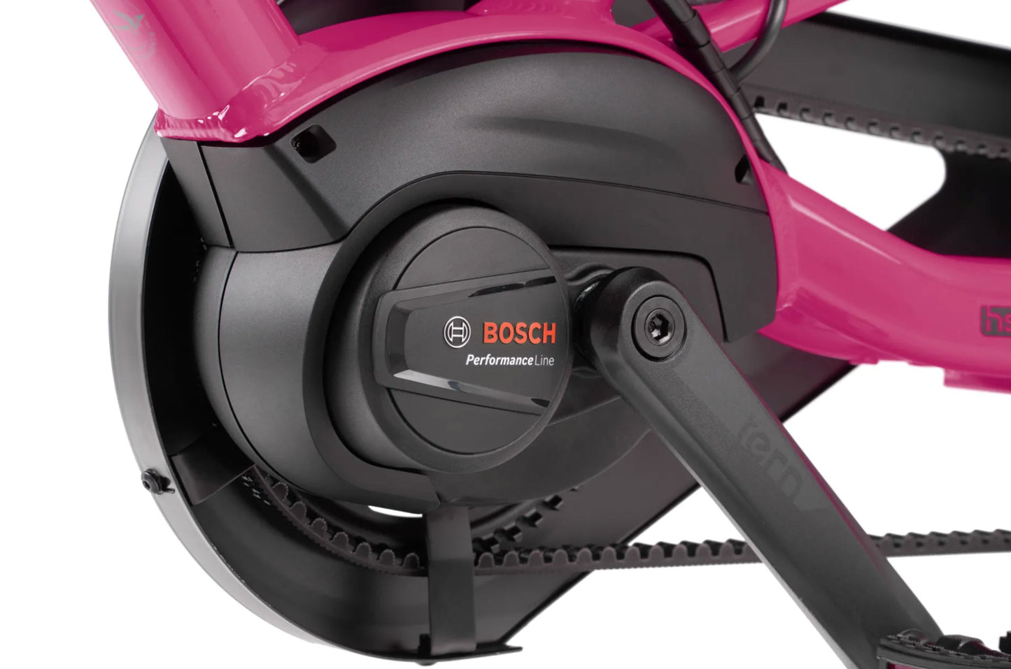 Tern HSD P5i Bosch Performance line motor closeup