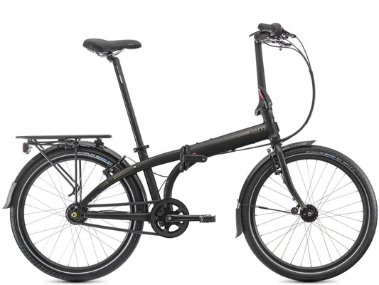 Tern Node D7i Folding bike Road / commuter Black / bronze Side profile