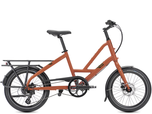 Tern Short Haul D8 Cargo bike Burnt Orange Side profile