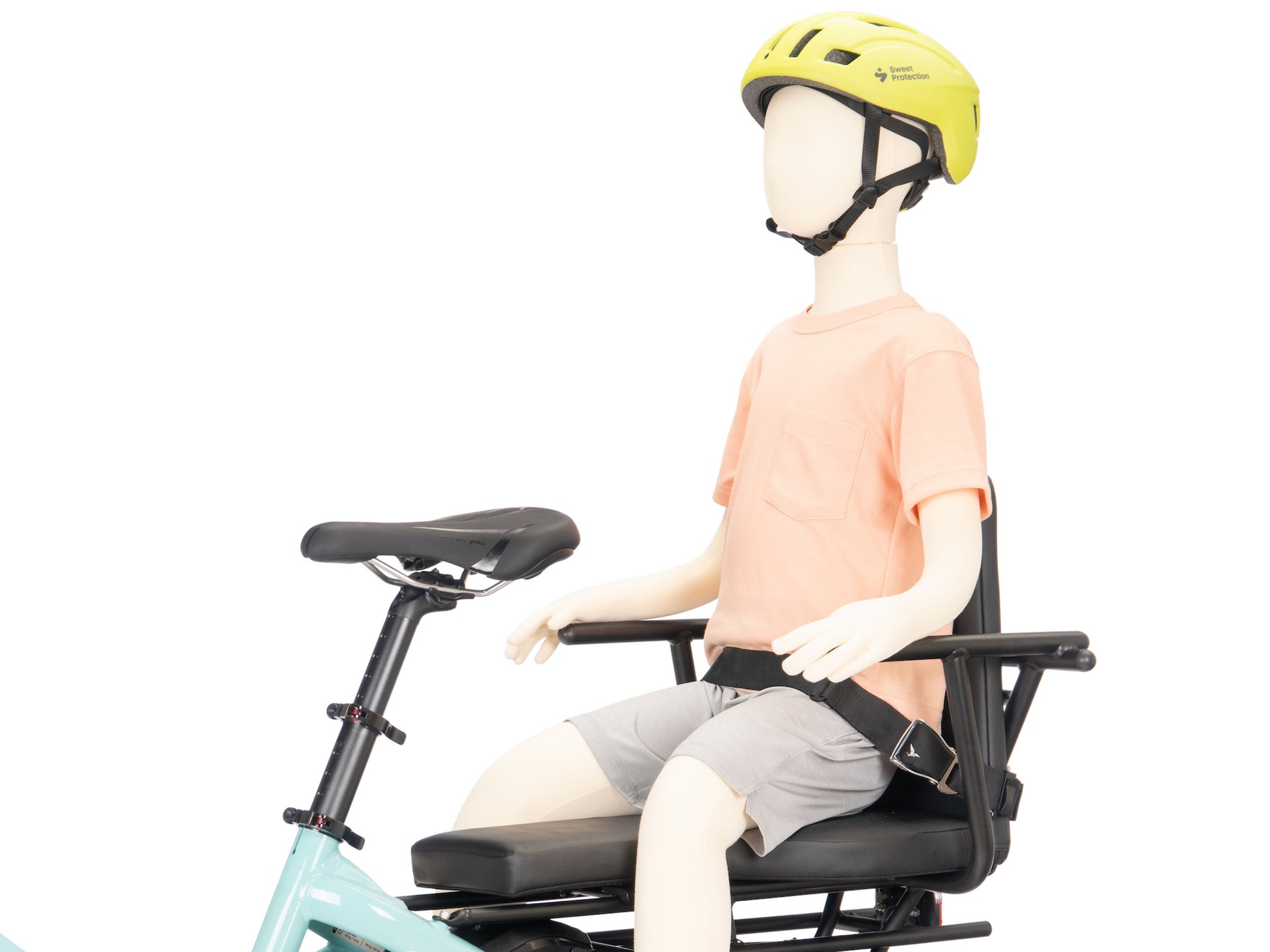 Tern Sidekick Seatbelt HSD Closeup