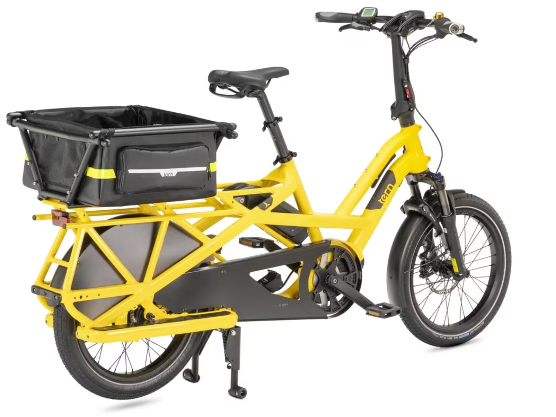Tern Soft Crate Mini Installed on bike
