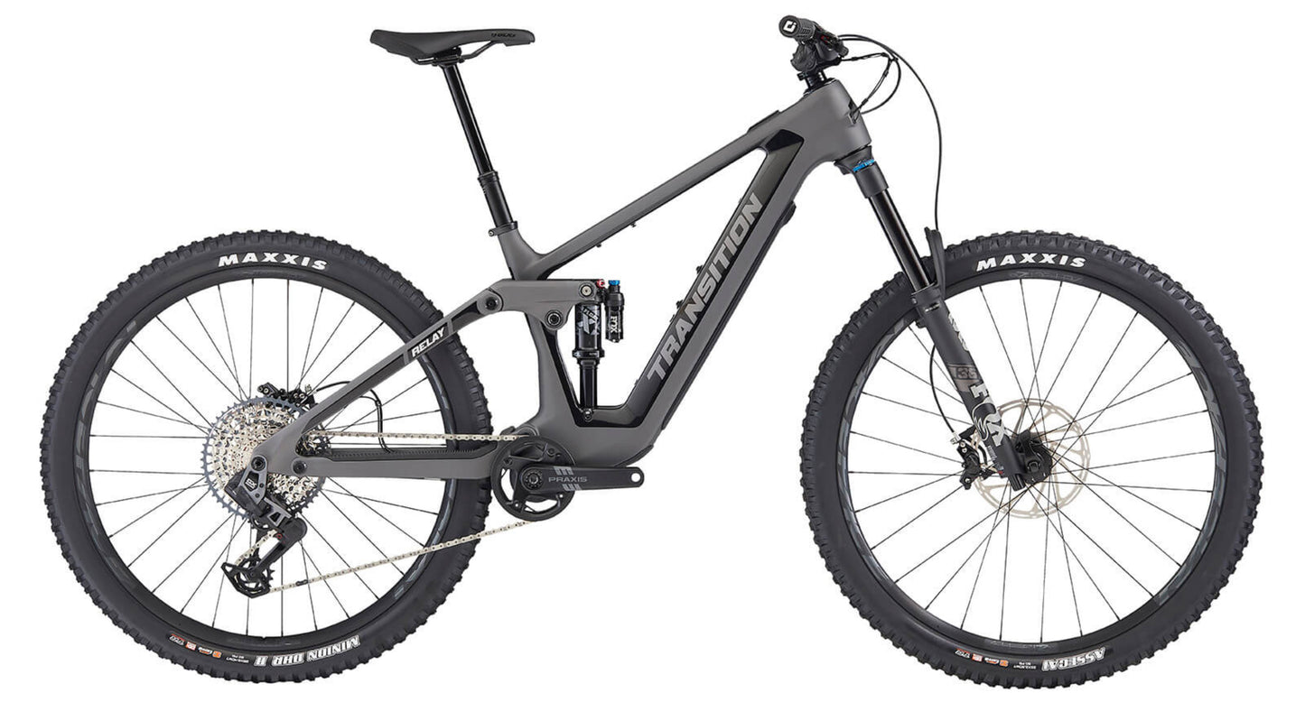 Transition Relay Carbon GX AXS Oxide grey Side profile 