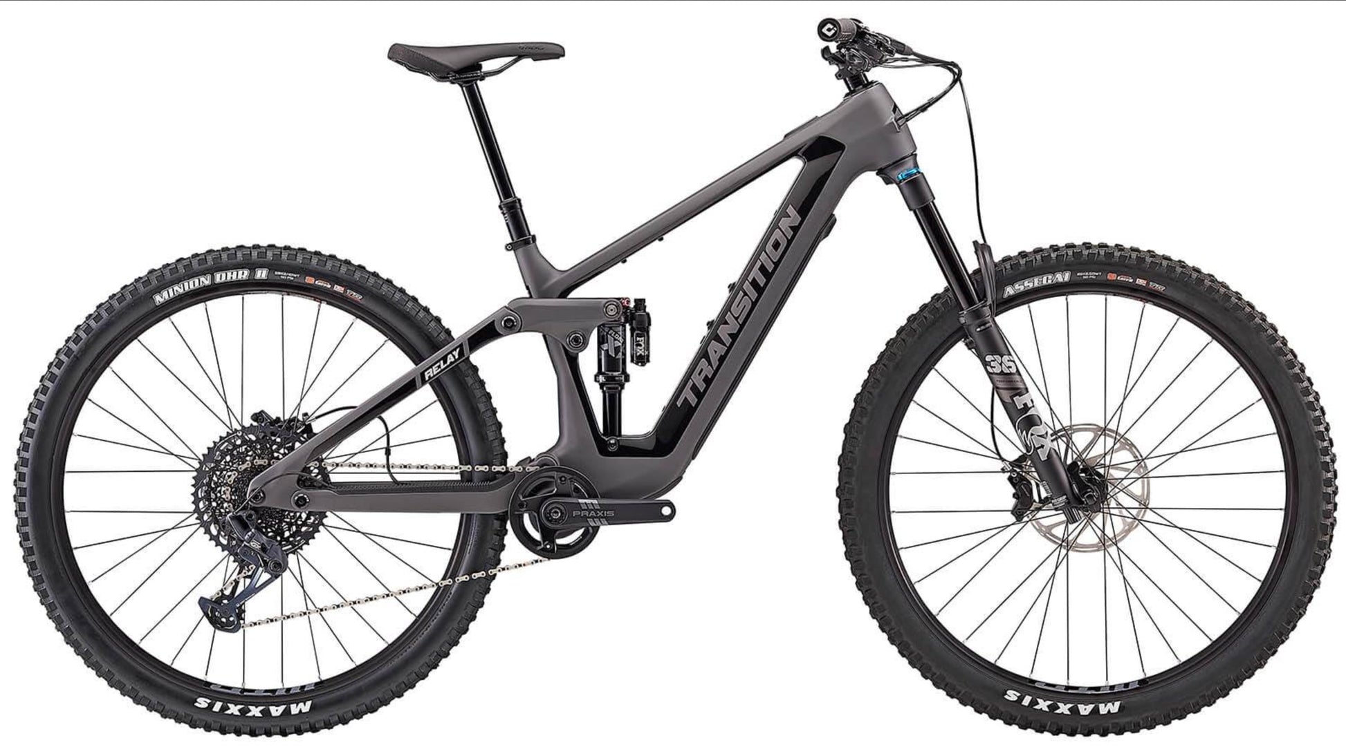 Transition Relay Carbon GX Oxide grey Side Profile