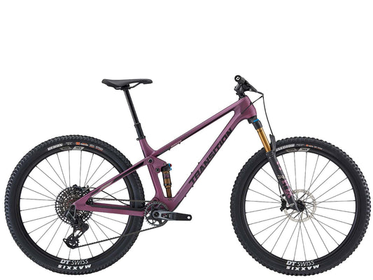 Transition Spurt Carbon XO AXS Full Suspension Mountain bike Blackberry Side profile