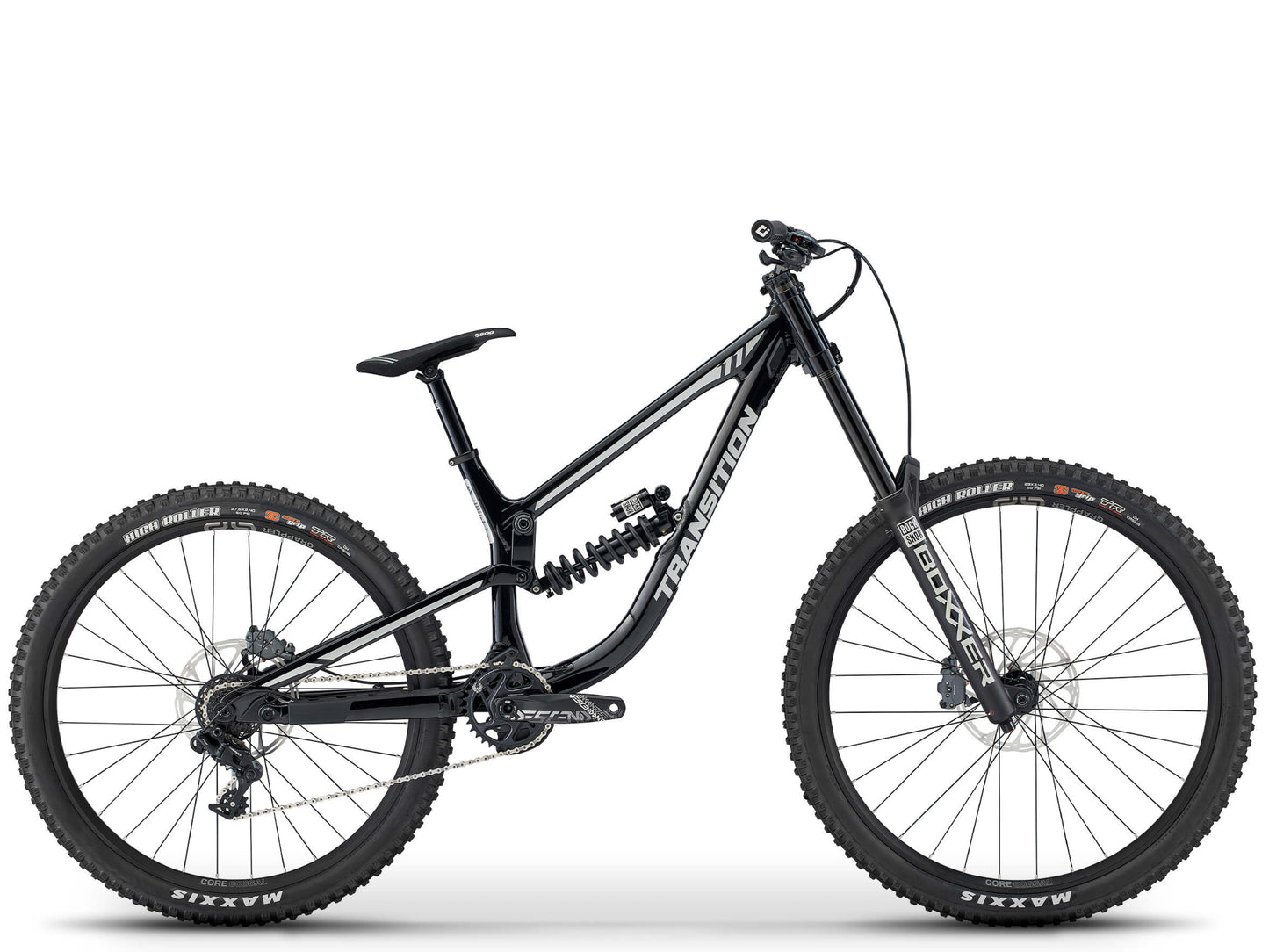 Transition TR11 Alloy GX Full suspension Mountainbike Black Stallion Side profile