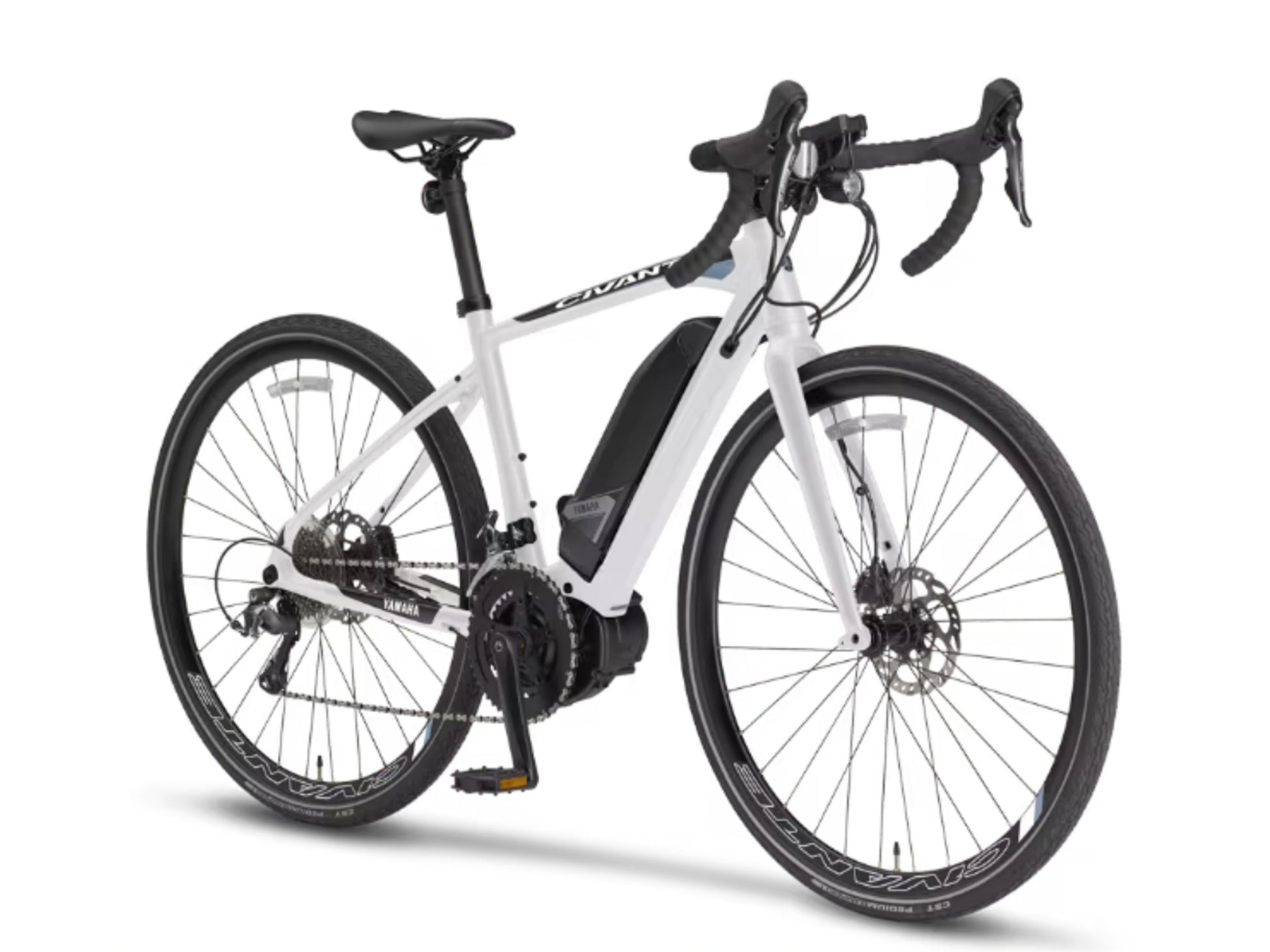 Yamaha Civante Polar white Forward facing view