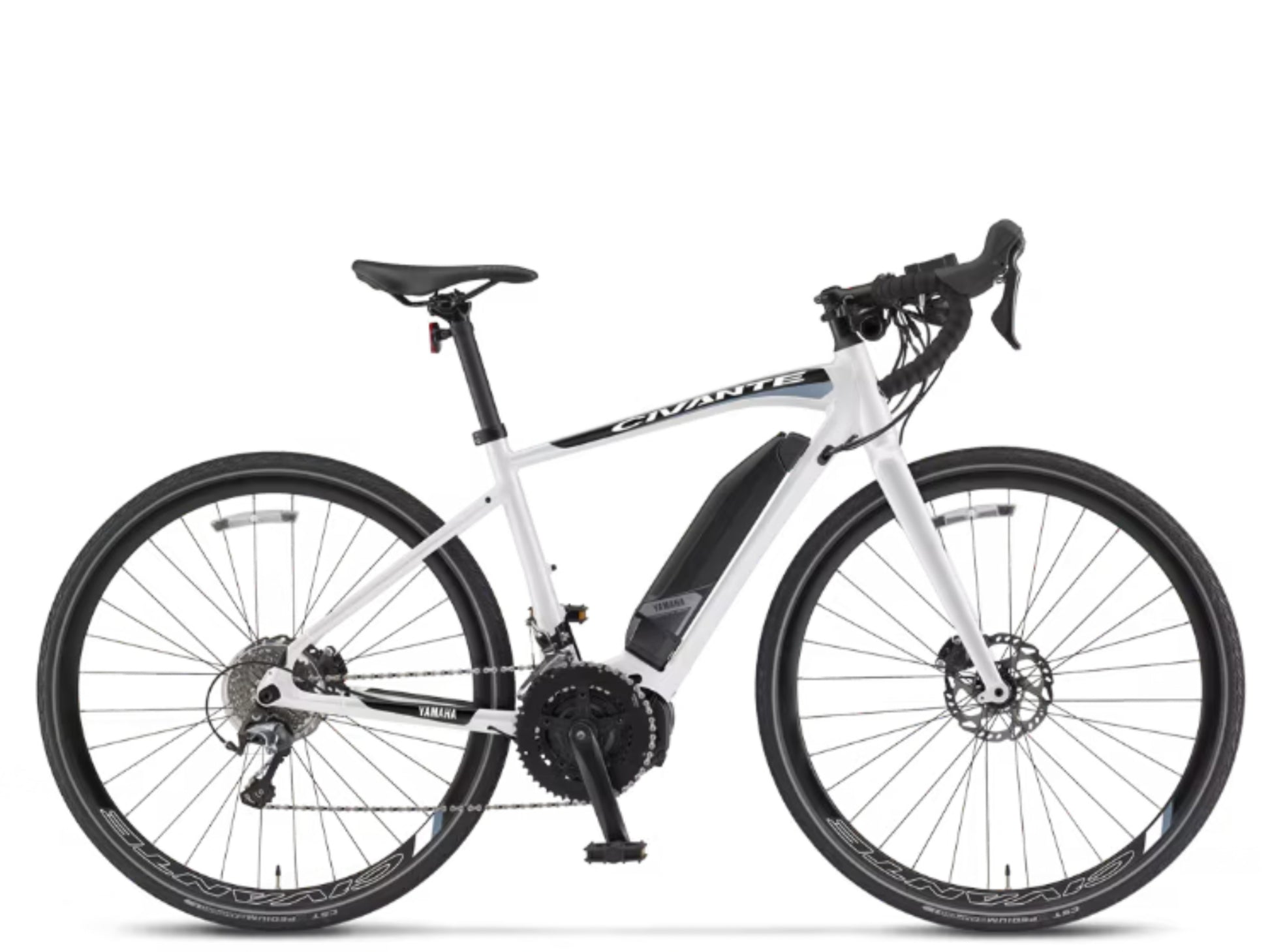 Yamaha Civante Polar White Side profile