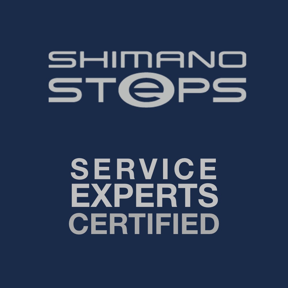 Shimano Steps Service Experts Certified badge