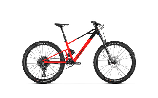 Mondraker F-Play 26 eMTB Children's 26" Chili Red / Black Side Profile 2026