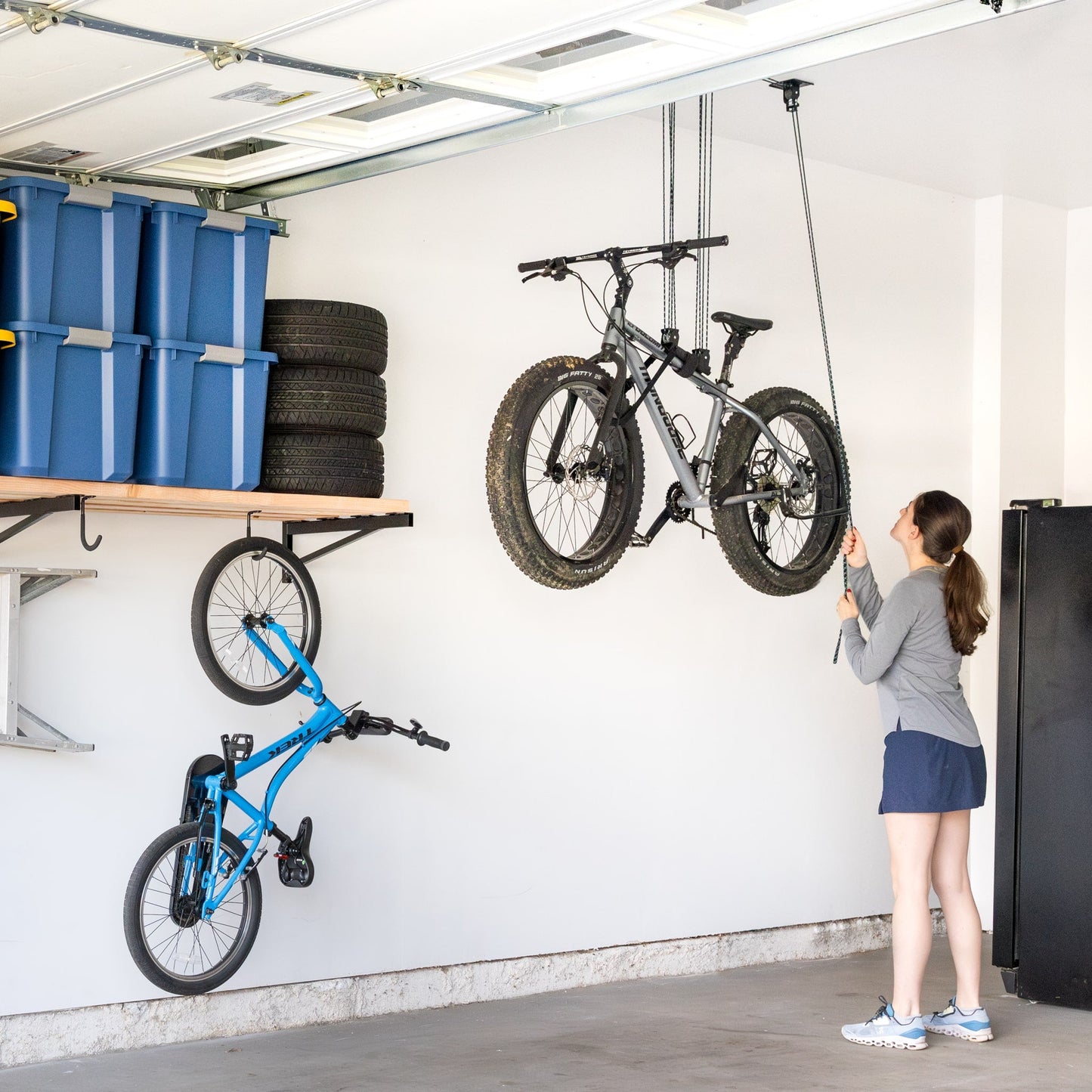 StoreYourBoard MaxAssist Bike Hoist | Overhead Bicycle Storage
