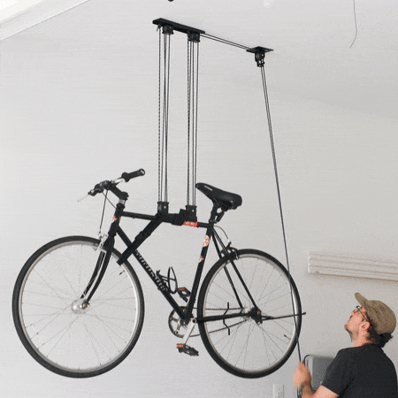 StoreYourBoard MaxAssist Bike Hoist | Overhead Bicycle Storage