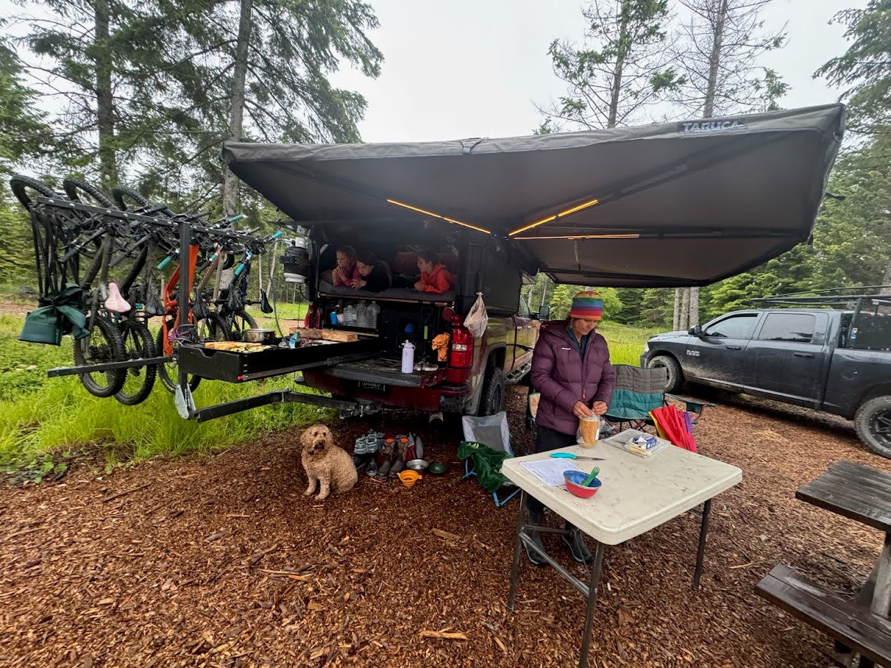 Lolo Racks Boss Swingout and 6 bike rack System
