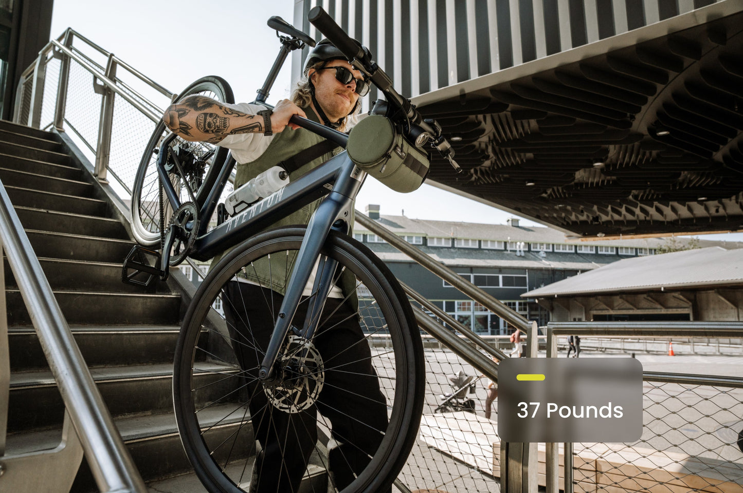 Aventon Soltera 3 ADV lightweight 37 pound frame