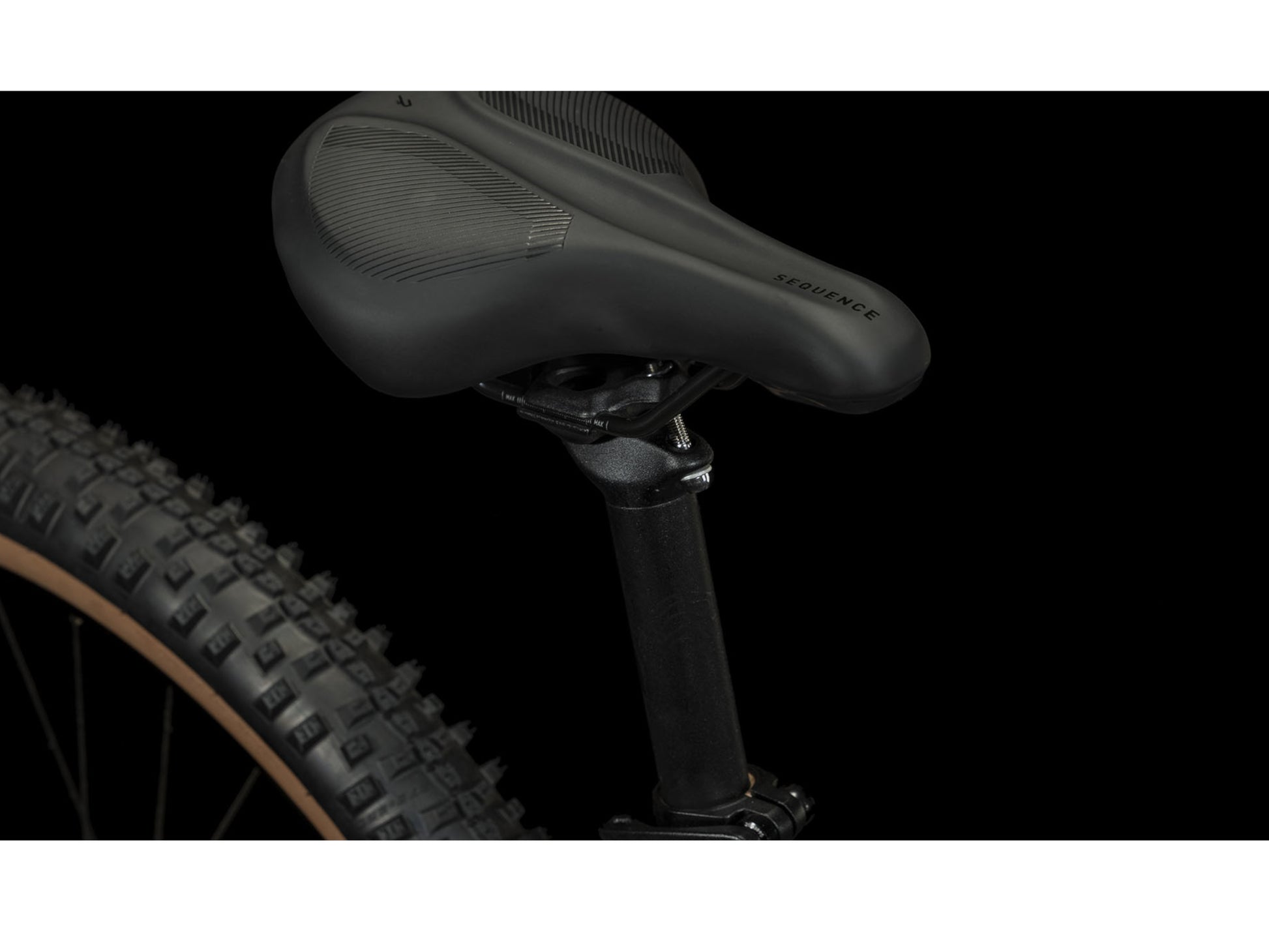 Cube Reaction Hybrid Pro 500 Easy Entry eMTB hardtail closeup Natural Fit Sequence saddle