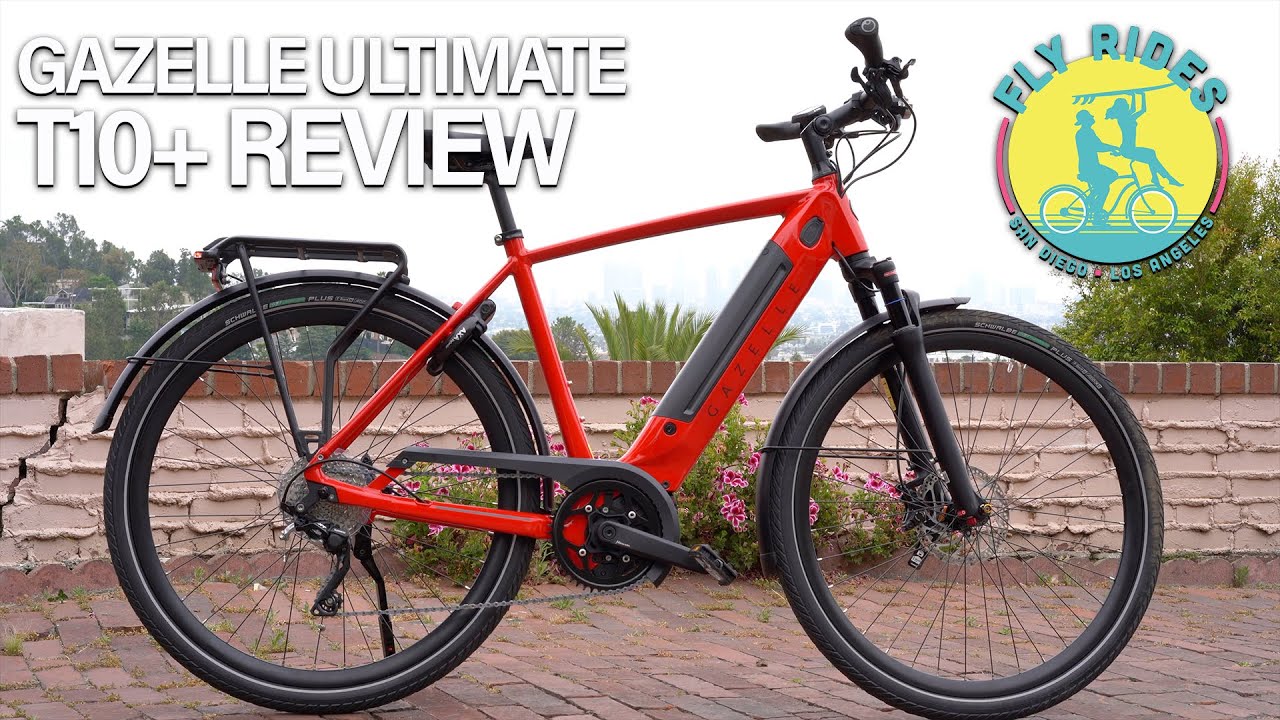 ultimate electric bicycle Gazelle Ultimate T10+ High-Step 53cm Champion Red