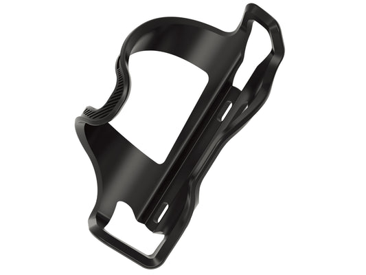 Lezyne Flow Cage SL for Water Bottle Enhanced Black profile view on Fly Rides