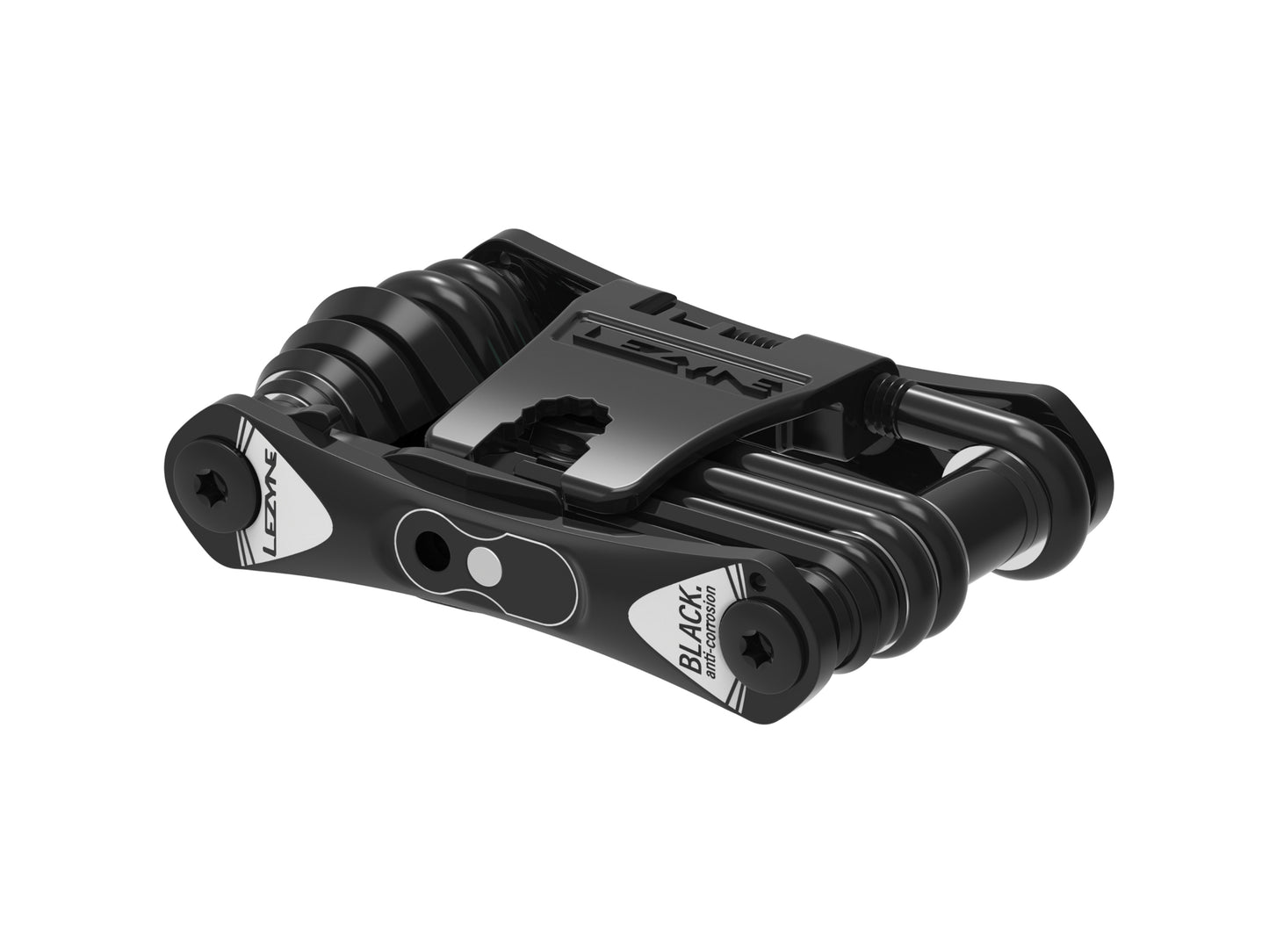 Lezyne Hand Multi tool Rapp II 24 black side profile view on Fly Rides