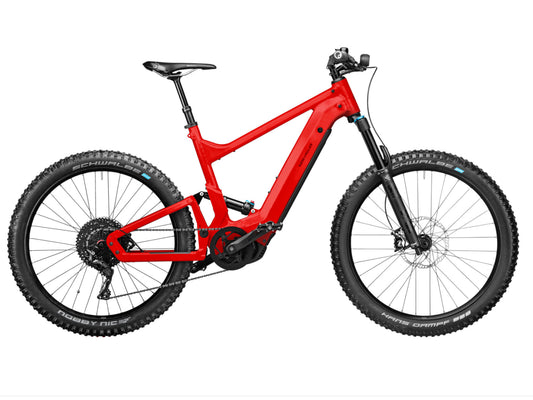 Riese and Muller Delite Mountain Touring eMTB full suspension chili profile on Fly Rides