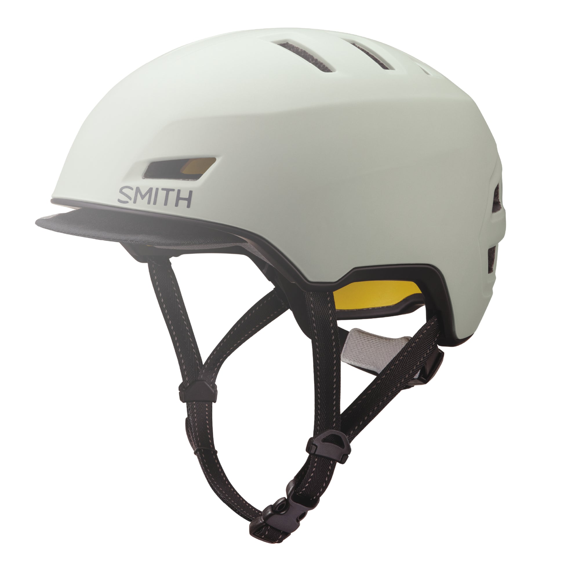 Smith Optics Express MIPS Road Commute Helmet Matte cloudgrey side view on Fly Rides