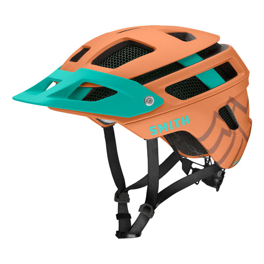 Smith Optics Forefront MIPS MTB Trail Helmet Matte Draplin side view on Fly Rides