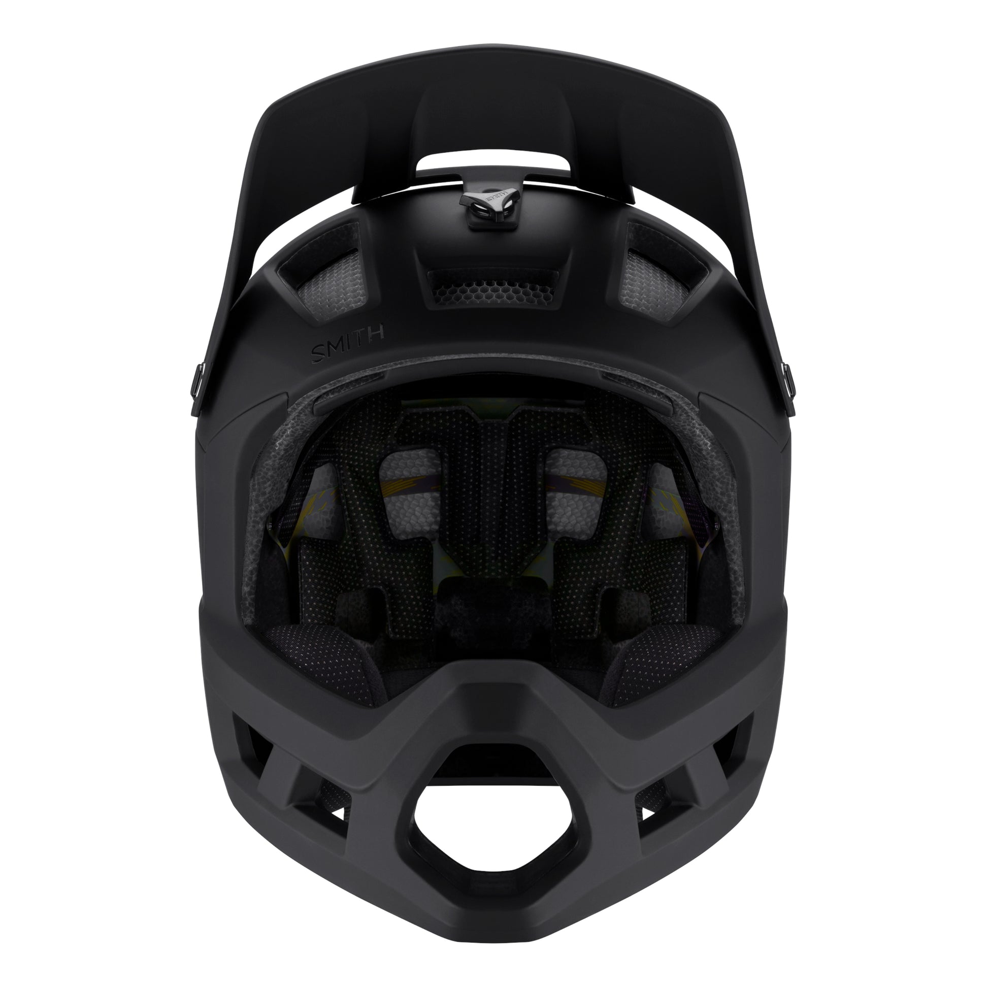 Smith Optics Mainline MIPS MTB Enduro Helmet Matte Black front view on Fly Rides