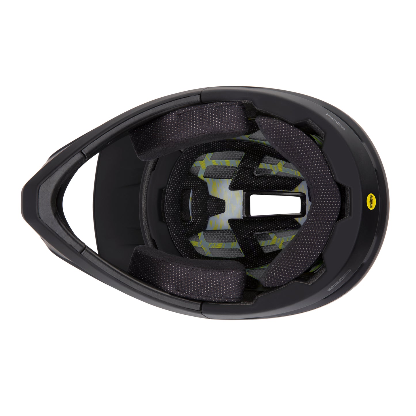 Smith Optics Mainline MIPS MTB Enduro Helmet Matte Black inside view on Fly Rides
