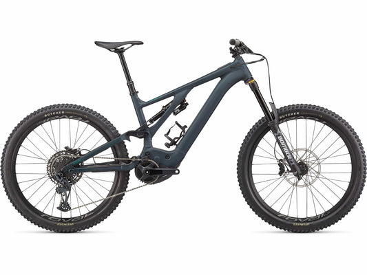 Specialized Turbo Kenevo Comp emtb full suspension forest green side view on Fly Rides
