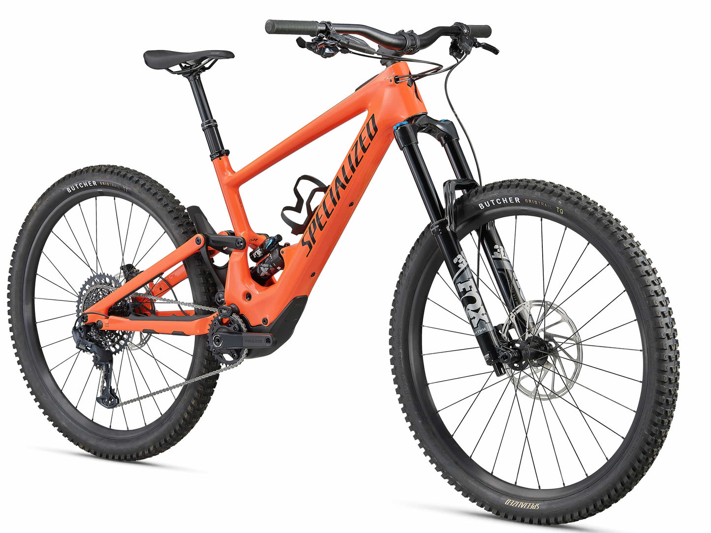 Specialized Turbo Kenevo SL Comp emtb gloss blaze black front view on Fly Rides