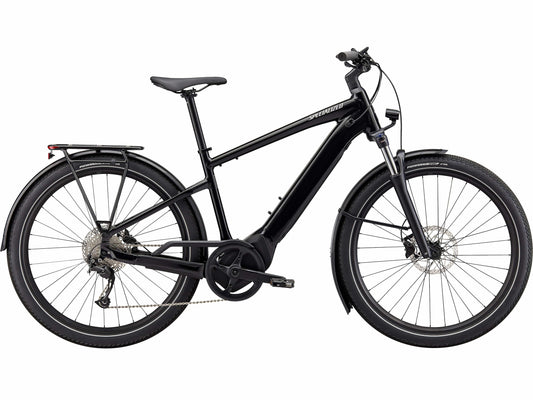 Specialized Turbo Vado 3.0 electric bike black silver side view on Fly Rides