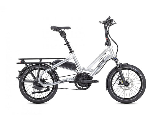 Tern HSD S+ electric bike shake polish side view on Fly Rides